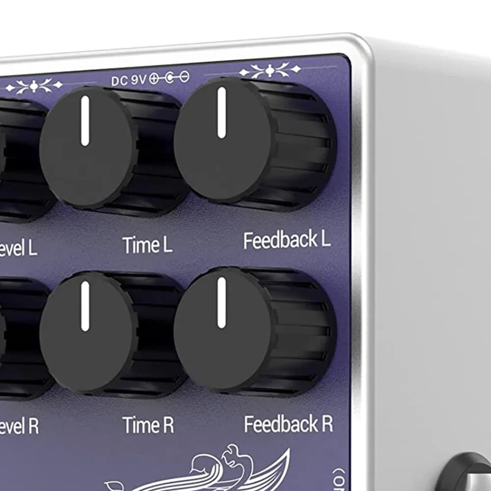 Donner White Tape – Pedal de Delay Estéreo Tipo Cinta, Analógico con True Bypass - Miniatura 5 en LEMM DJ Store
