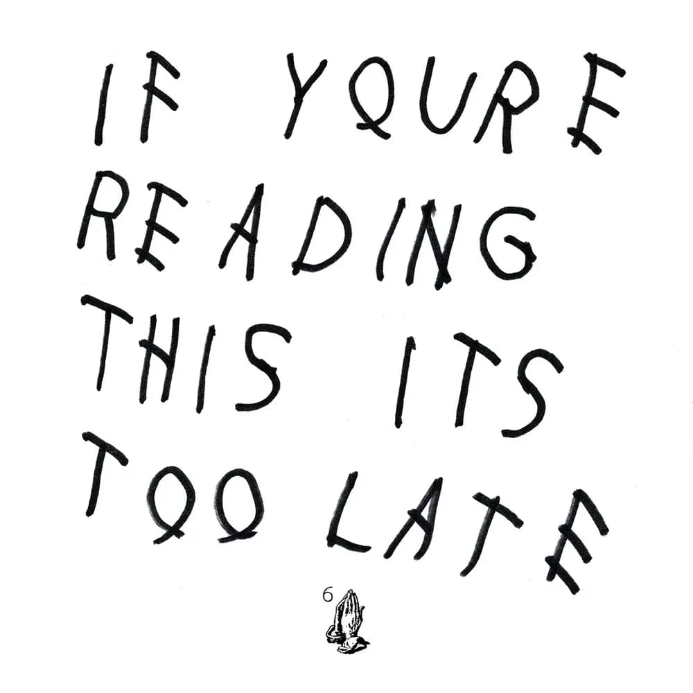 Drake - If Youre Reading This Its Too Late (CD nuevo) - Miniatura 1 en LEMM DJ Store
