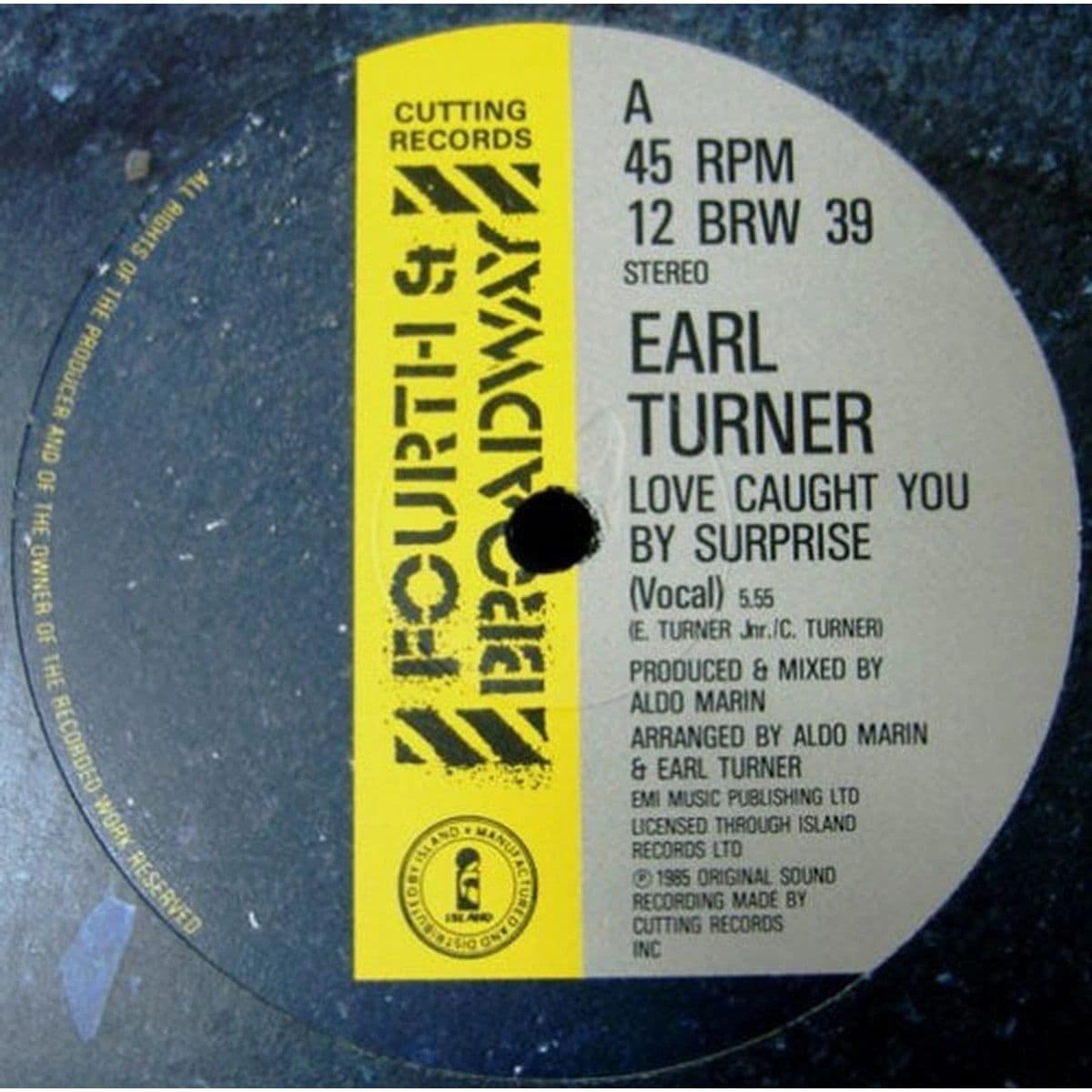 Earl Turner – Love Caught You By Surprise (Vinilo usado) (VG+) - Miniatura 1 en LEMM DJ Store
