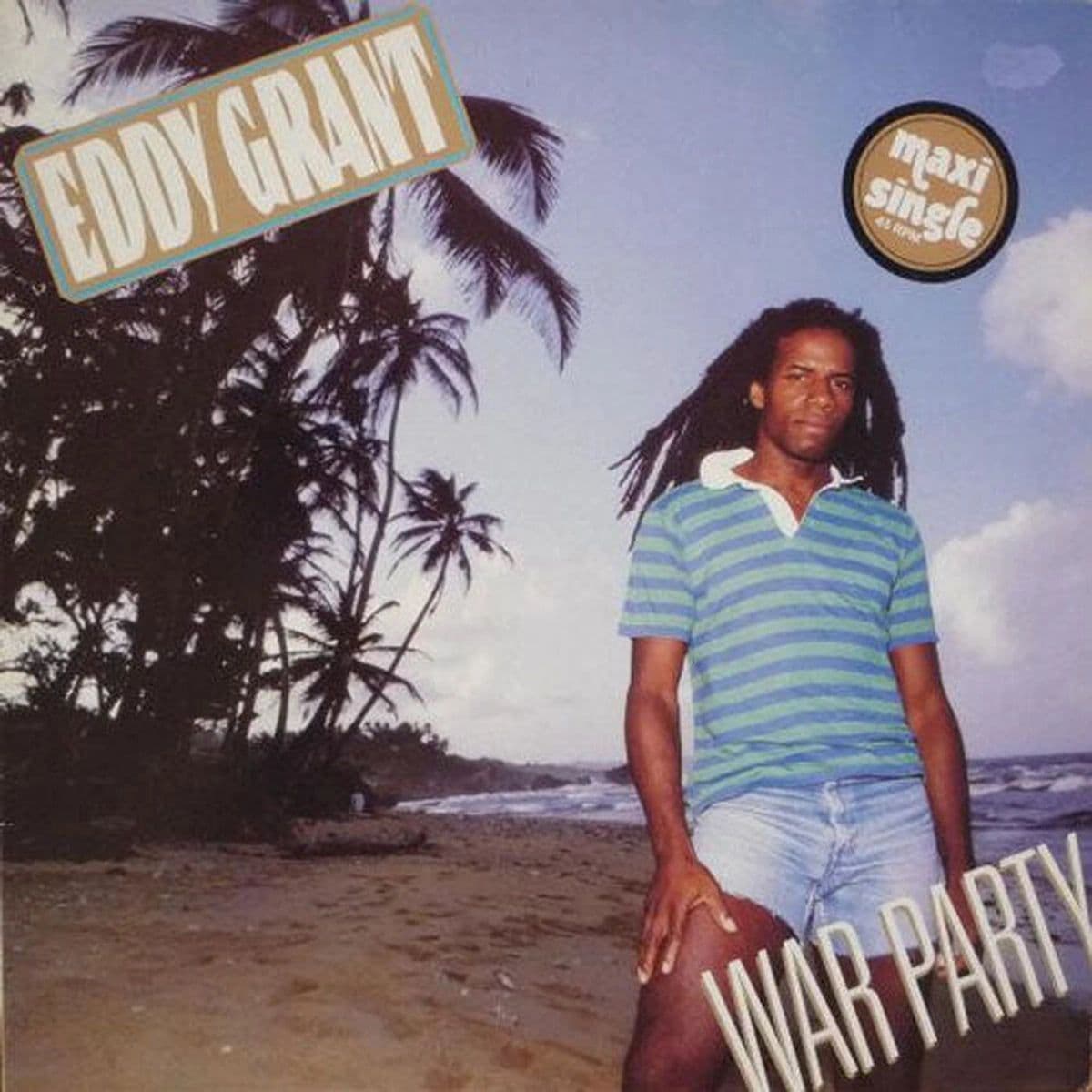 Eddy Grant – War Party (Vinilo usado) (VG+) BOX 1 B - Miniatura 1 en LEMM DJ Store