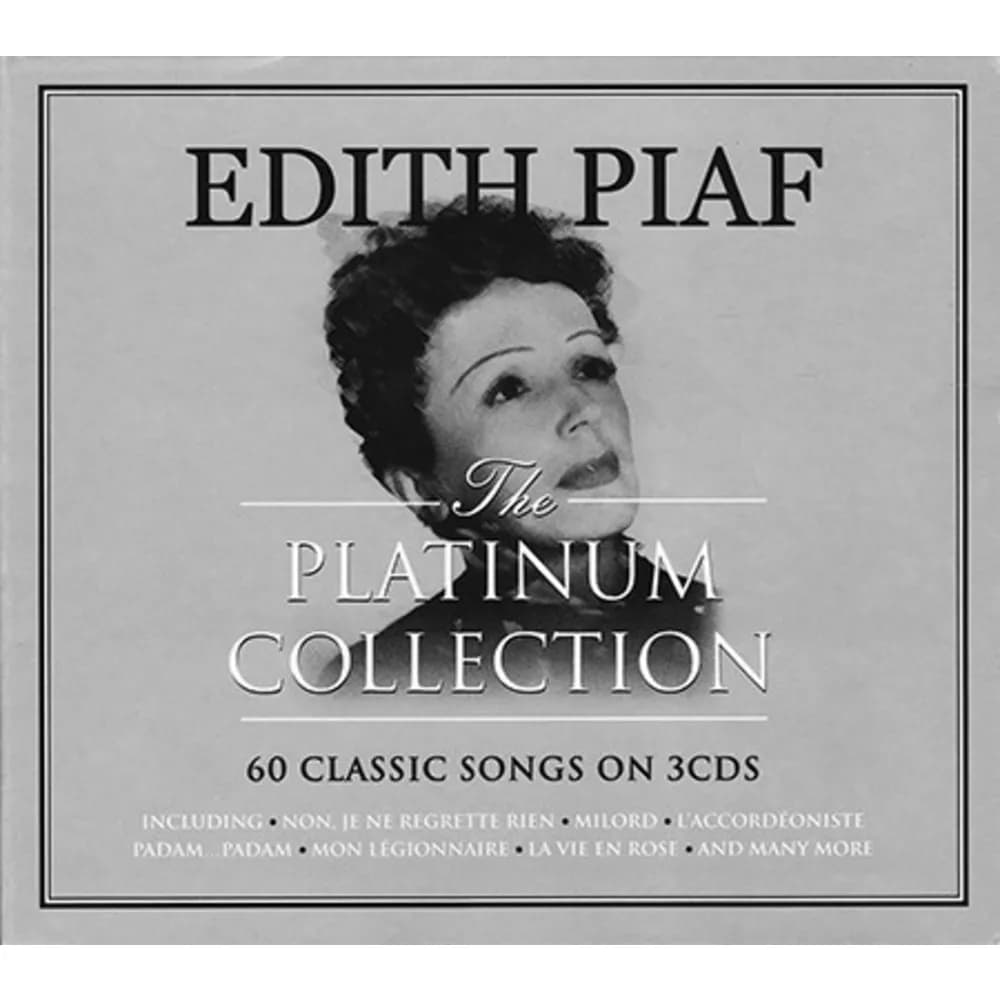 Edith Piaf - The Platinum Collection (CD Triple (3CD) nuevo) - Miniatura 1 en LEMM DJ Store