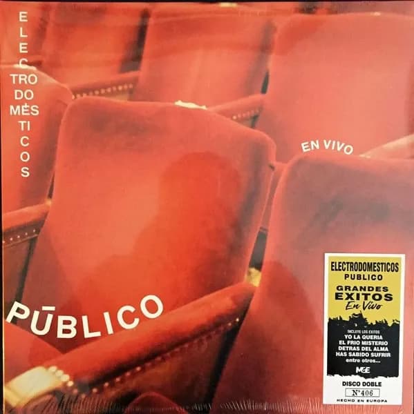Electrodomesticos - Público (En Vivo) (Vinilo LP nuevo) - Miniatura 1 en LEMM DJ Store