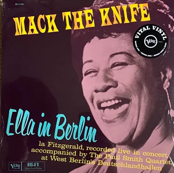 Ella Fitzgerald - Mack The Knife - Ella In Berlin (Vinilo LP nuevo) - Miniatura 1 en LEMM DJ Store