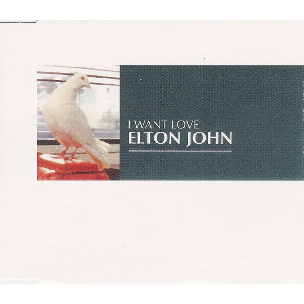 Elton John – I Want Love (CD Single usado VG+) - Miniatura 1 en LEMM DJ Store
