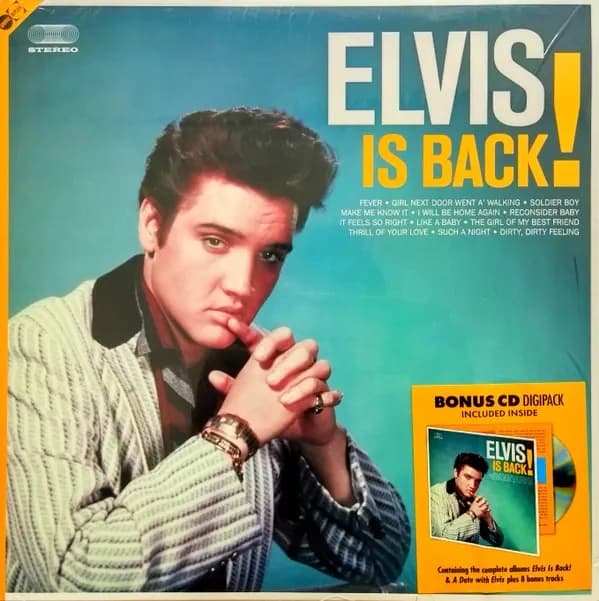 Elvis Presley - Elvis Is Back! (Vinilo LP nuevo) - Miniatura 1 en LEMM DJ Store