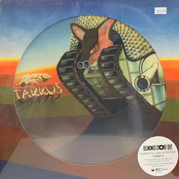 Emerson Lake & Palmer - Tarkus (Vinilo Picture Disc nuevo) - Miniatura 1 en LEMM DJ Store