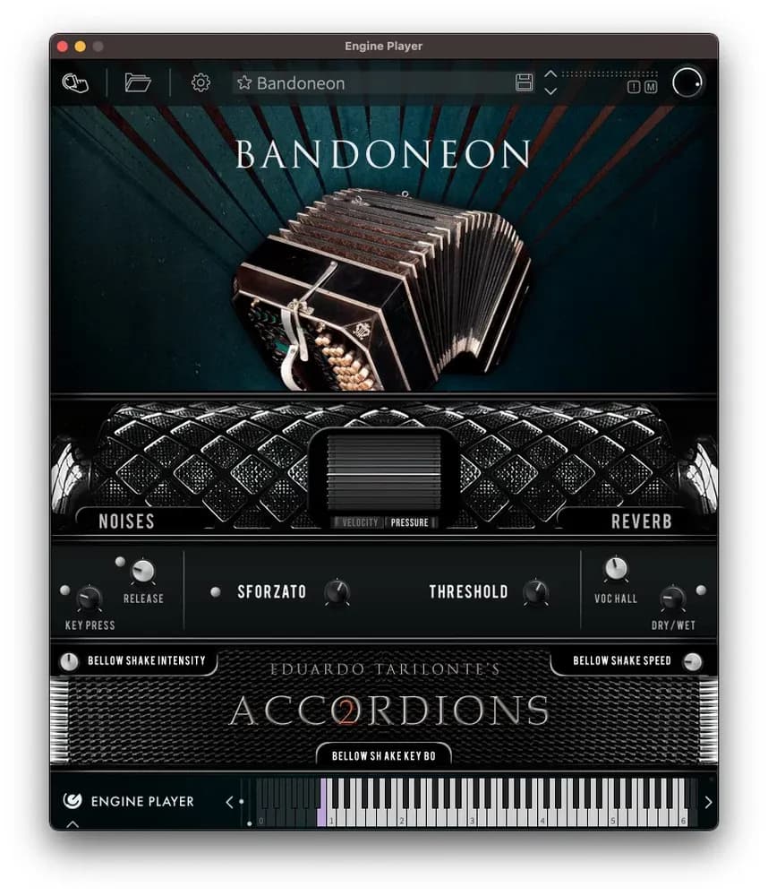 EngineAudio Single Bandoneon (Accordions 2) – bandoneon virtual con el sonido caracteristico del tango (Descarga Digital) - Miniatura 1 en LEMM DJ Store