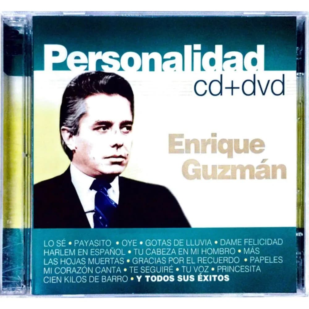 Enrique Guzmán - Personalidad (CD + DVD nuevo) - Miniatura 1 en LEMM DJ Store