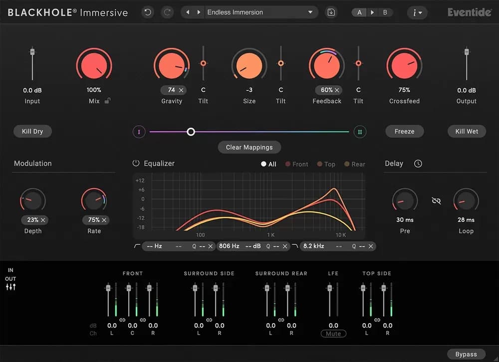 Eventide Blackhole Immersive – Reverb para Dolby Atmos y Surround (Descarga Digital) - Miniatura 1 en LEMM DJ Store