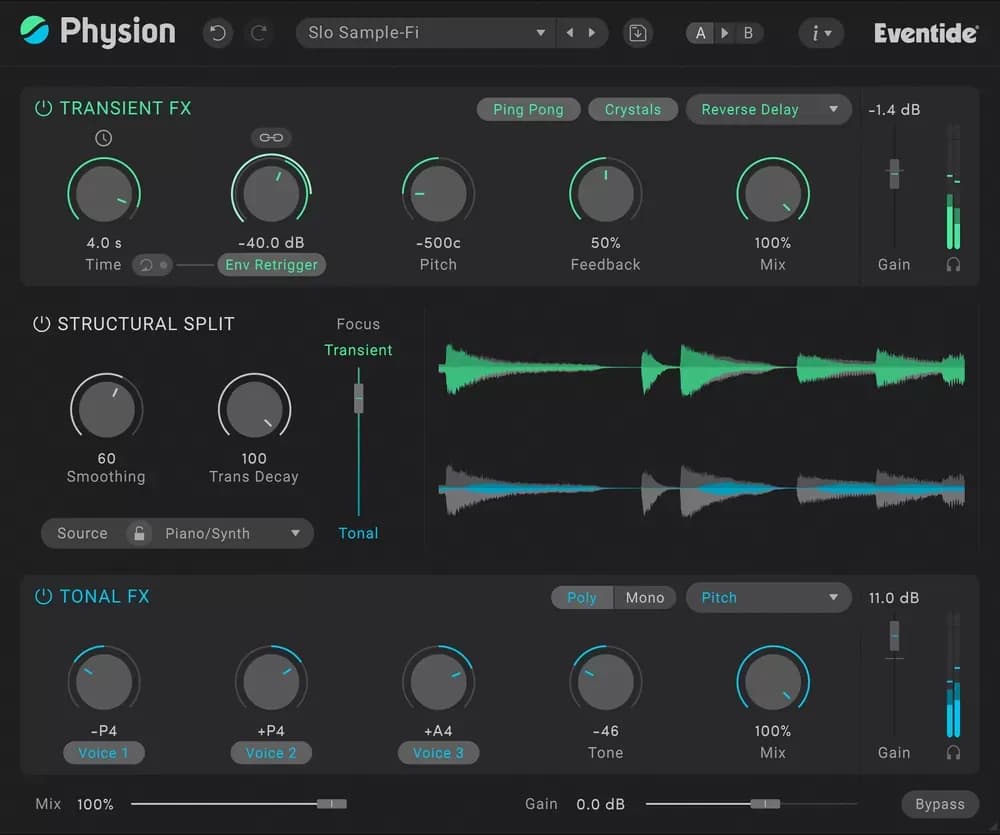 Eventide Physion Mk II – Multiefectos con Separación Transient/Tonal (Descarga Digital) - Miniatura 1 en LEMM DJ Store