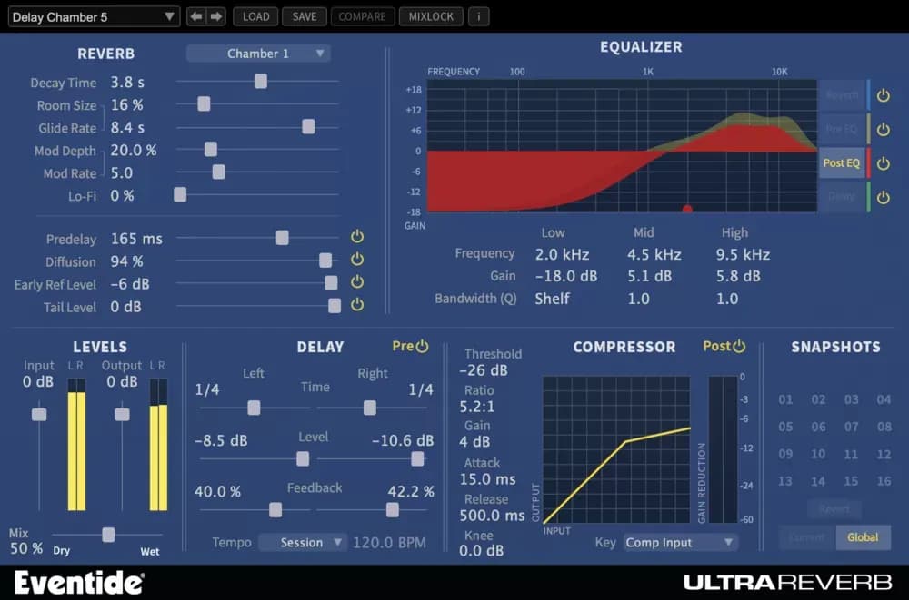 Eventide UltraReverb – Reverb Multiefecto con 9 Algoritmos (Descarga Digital) - Miniatura 1 en LEMM DJ Store