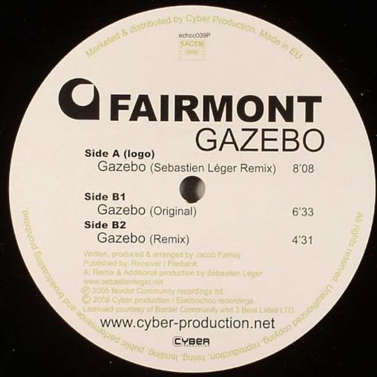 Fairmont – Gazebo (Vinilo usado) (VG+) Box 3 - Miniatura 1 en LEMM DJ Store