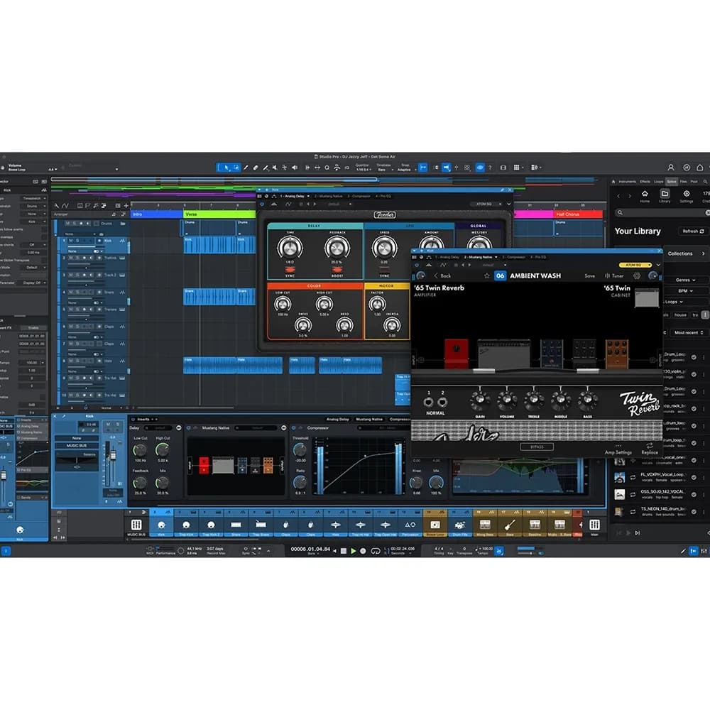 Fender Studio® Pro – DAW Profesional con Licencia Perpetua (Descarga Digital) - Miniatura 4 en LEMM DJ Store