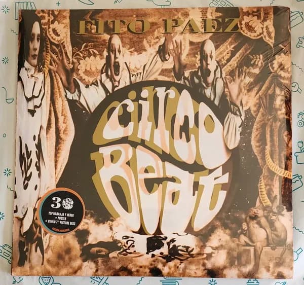Fito Paez - Circo Beat 30 Th Aniversario (Vinilo Doble 2LP nuevo) - Miniatura 1 en LEMM DJ Store