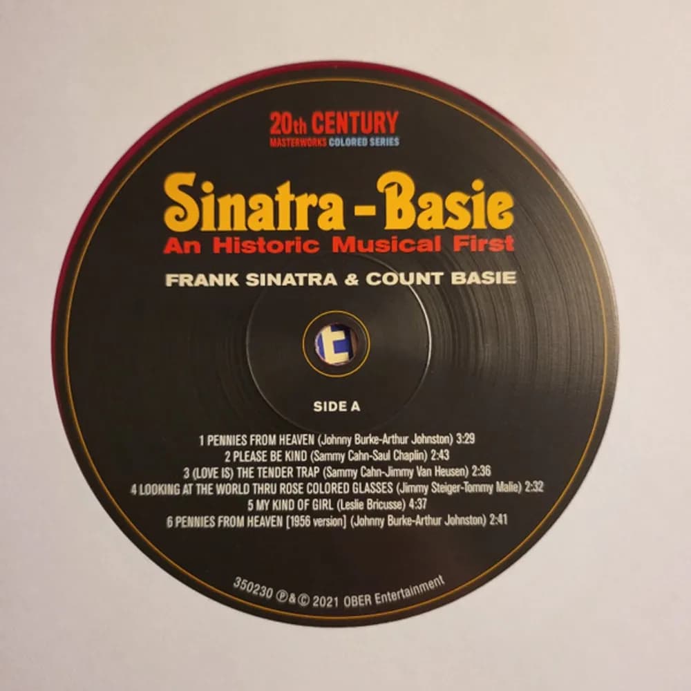 Frank Sinatra - Count Basie - Sinatra - Basie (LP nuevo) - Miniatura 1 en LEMM DJ Store