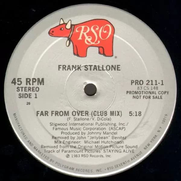 Frank Stallone - Far From Over (Vinilo usado VG+) - Miniatura 1 en LEMM DJ Store