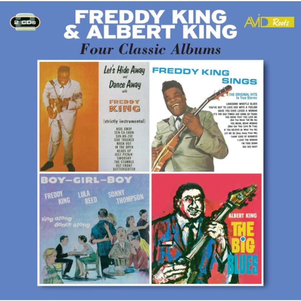 Freddie King, Albert King - Four Classic Albums (CD Doble (2CD) nuevo) - Miniatura 1 en LEMM DJ Store