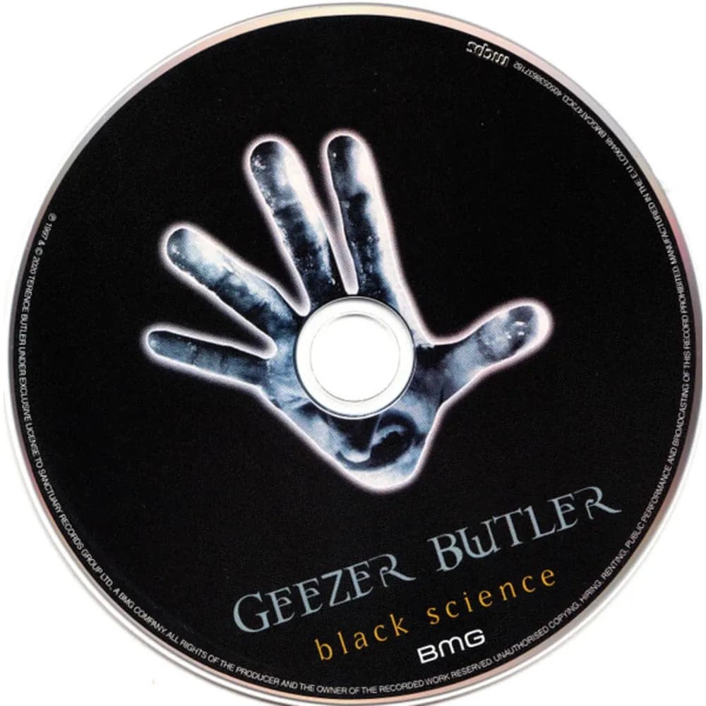 Geezer Butler - Black Science (CD nuevo) - Miniatura 1 en LEMM DJ Store