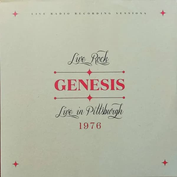 Genesis - Live In Pittsburgh 1976 (Vinilo Doble 2LP nuevo) - Miniatura 1 en LEMM DJ Store
