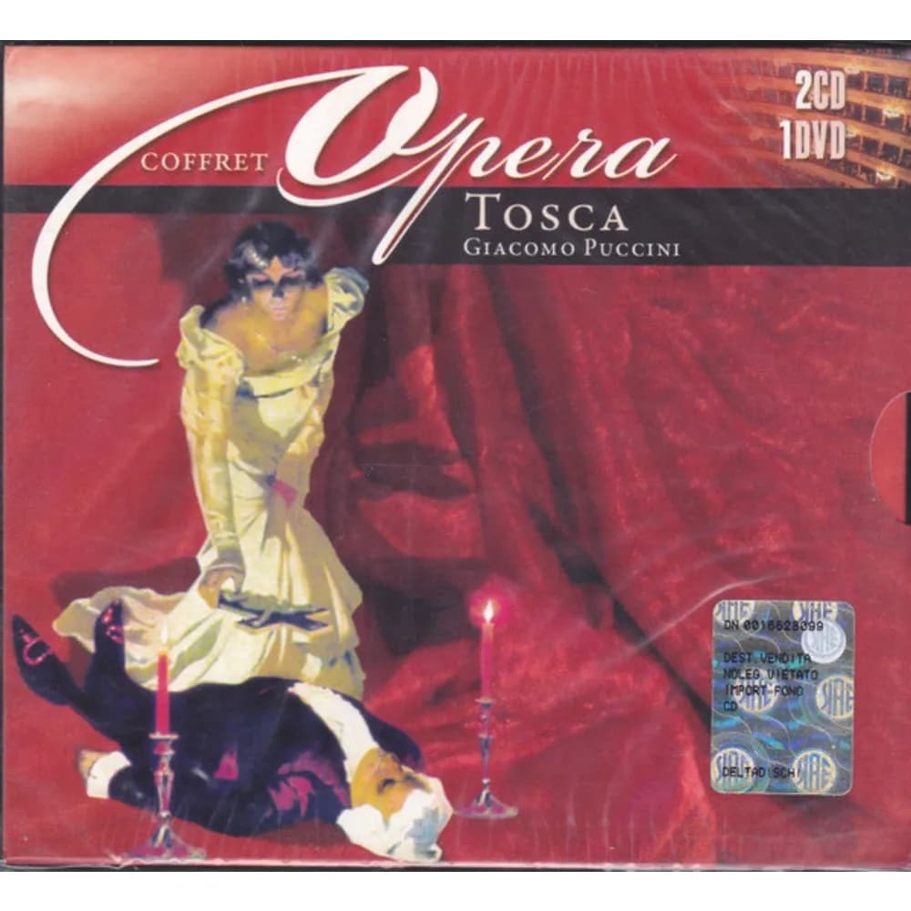 Giacomo Puccini - Tosca (Coffret Opera) (CD Doble (2CD) + DVD nuevo) - Miniatura 1 en LEMM DJ Store