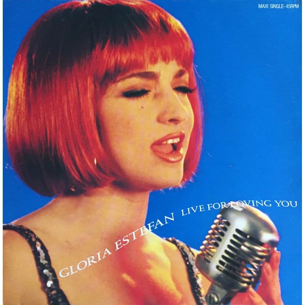 Gloria Estefan - Live For Loving You (12", Maxi) (Vinilo usado VG+) - Miniatura 1 en LEMM DJ Store