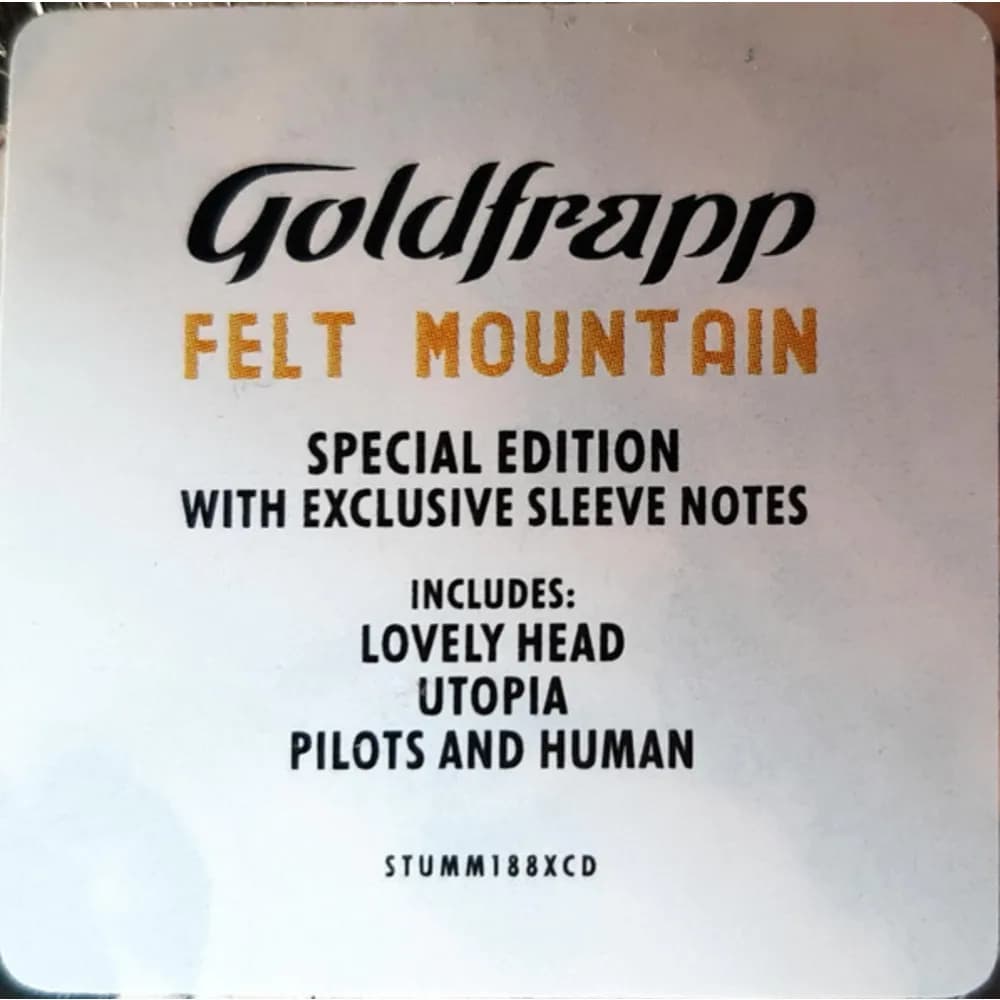 Goldfrapp - Felt Mountain (CD nuevo) - Miniatura 1 en LEMM DJ Store