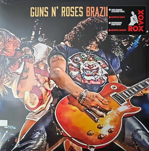 Guns N' Roses - Brazil '91 (Vinilo Doble 2LP nuevo) - Miniatura 1 en LEMM DJ Store