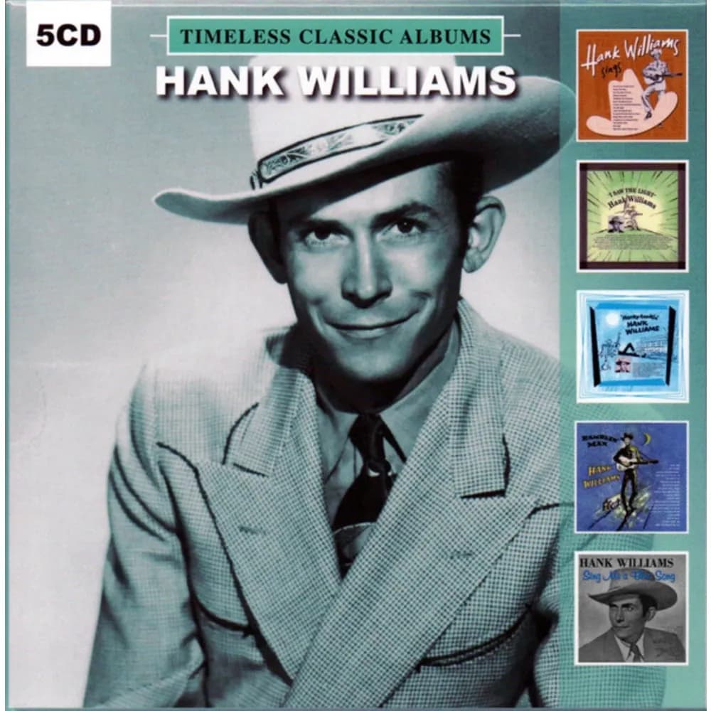 Hank Williams - Timeless Classic Albums (CD (5CD) nuevo) - Miniatura 1 en LEMM DJ Store