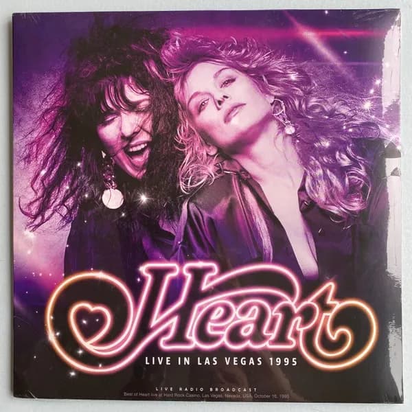 Heart - Live In Las Vegas 1995 (Vinilo Doble 2LP nuevo) - Miniatura 1 en LEMM DJ Store