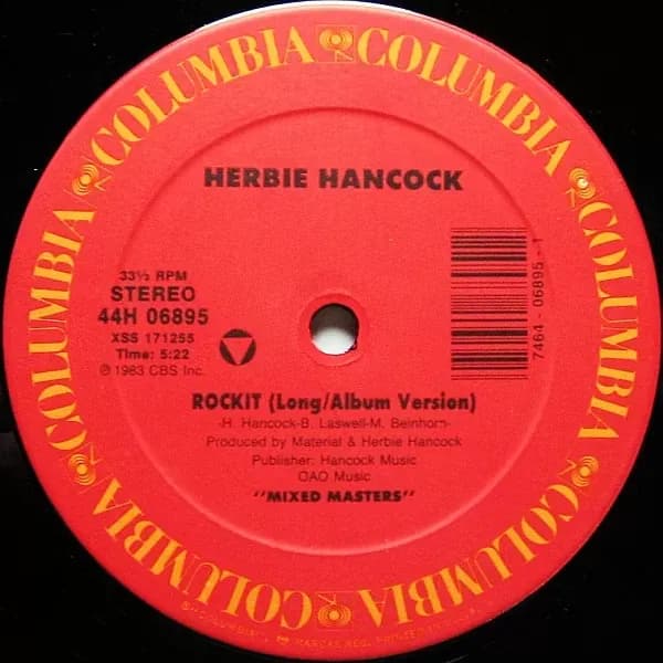 Herbie Hancock - Rockit / Mega Mix (Vinilo usado VG+) - Miniatura 1 en LEMM DJ Store
