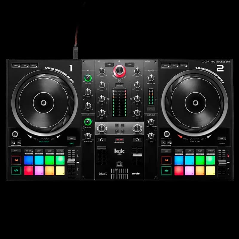 Hercules DJControl Inpulse 500 Controlador DJ 2 Decks - Miniatura 2 en LEMM DJ Store