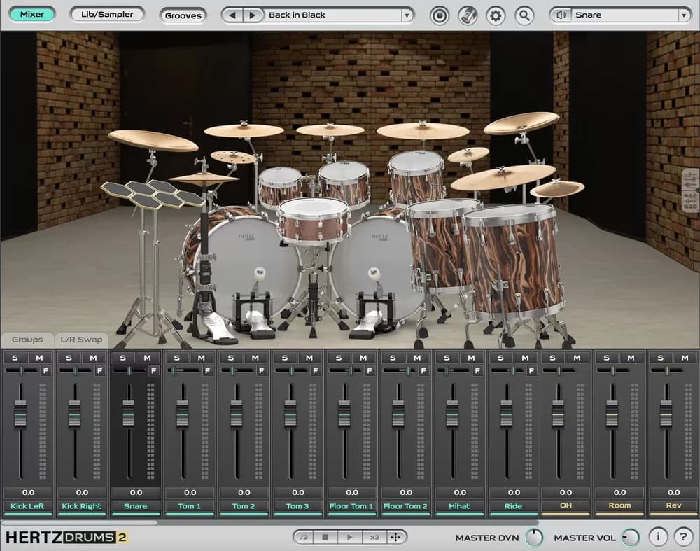 Hertz Grand Rock Kit – Pack de Batería (Descarga Digital) - Miniatura 1 en LEMM DJ Store