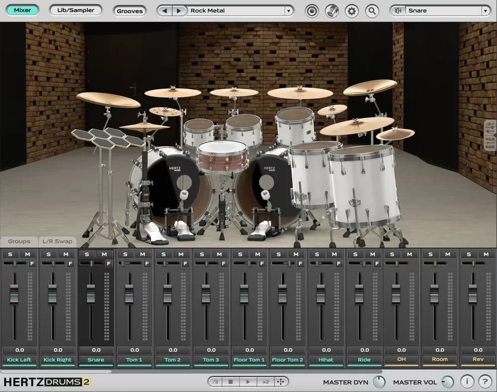 Hertz White Pack – Pack de Batería (Descarga Digital) - Miniatura 1 en LEMM DJ Store