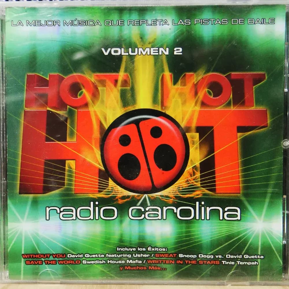 Hot Hot Hot – Radio Carolina Volumen 2 (CD Compilado usado VG+) - Miniatura 1 en LEMM DJ Store