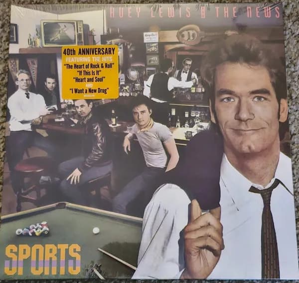 Huey Lewis & The News - Sports (Vinilo LP nuevo) - Miniatura 1 en LEMM DJ Store