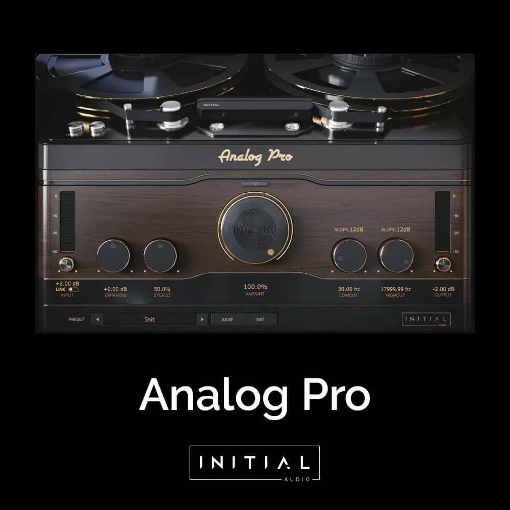 Initial Audio Analog Pro – Emulación de Cinta y Vinilo con Saturación (Descarga Digital) - Miniatura 1 en LEMM DJ Store