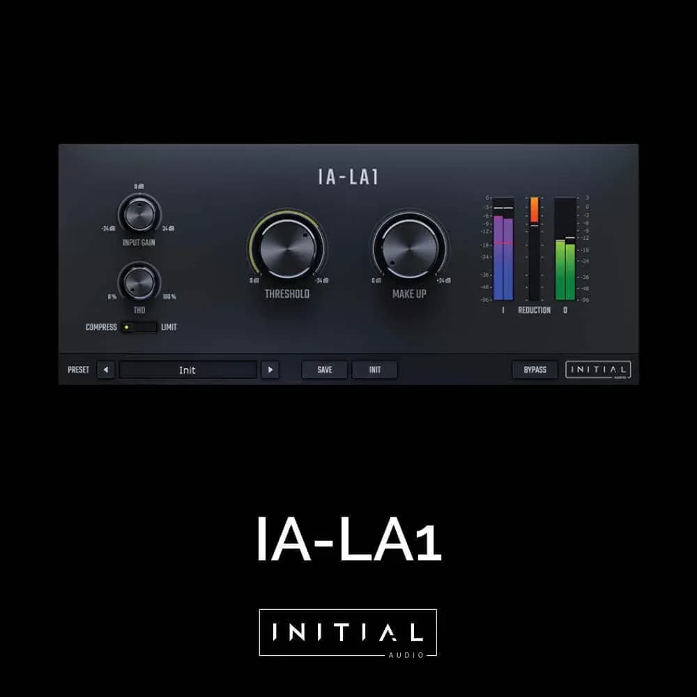 Initial Audio IA-LA1 – Compresor Óptico Simple y Transparente (Descarga Digital) - Miniatura 1 en LEMM DJ Store