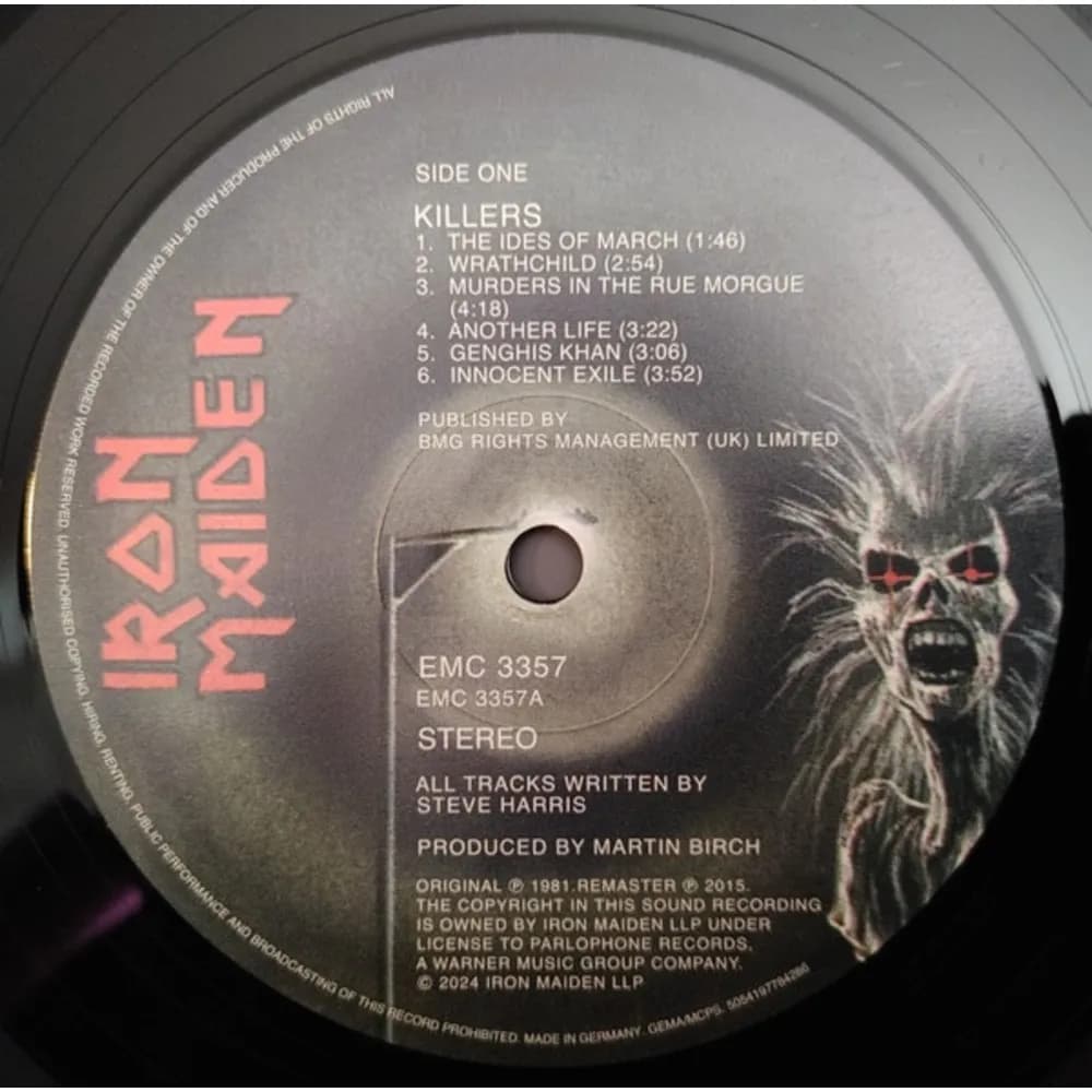 Iron Maiden - Killers (LP nuevo) - Miniatura 1 en LEMM DJ Store