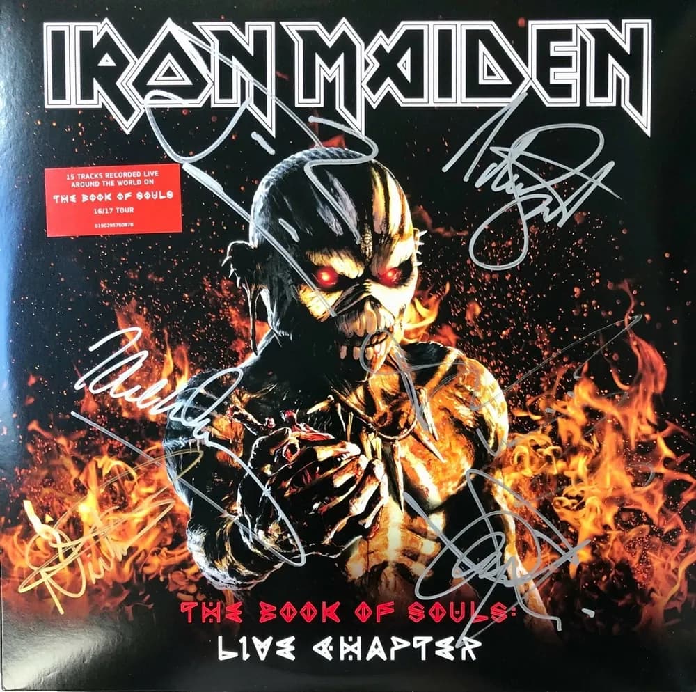Iron Maiden - The Book Of Souls: Live Chapter (Vinilo Doble 2LP nuevo) - Miniatura 1 en LEMM DJ Store