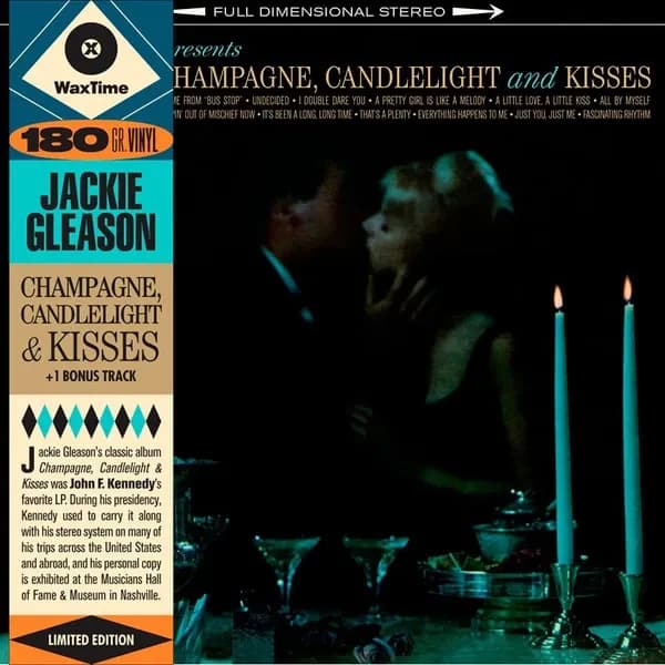 Jackie Gleason - Champagne, Candlelight & Kisses (Vinilo LP nuevo) - Miniatura 1 en LEMM DJ Store