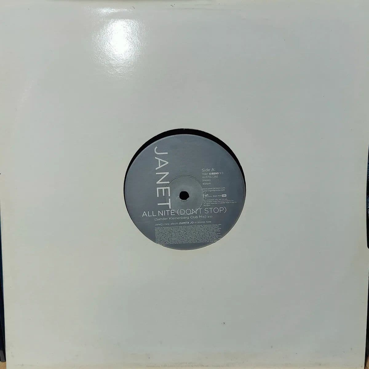 Janet – All Nite (Don't Stop) (Vinilo usado VG+) - Miniatura 1 en LEMM DJ Store