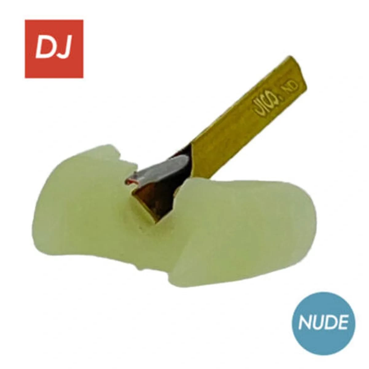 Jico N-WHLB Nude Fluorescente – Aguja de Reemplazo DJ para Shure Whitelabel - Miniatura 1 en LEMM DJ Store