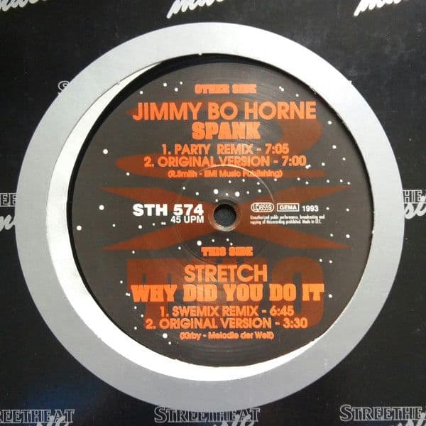 Jimmy "Bo" Horne, Stretch – Spank / Why Did You Do It (Vinilo usado VG+) - Miniatura 1 en LEMM DJ Store