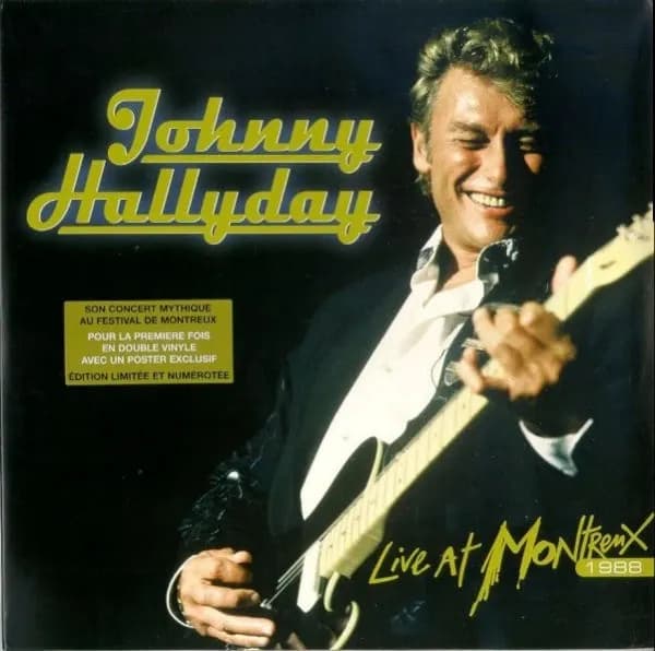 Johnny Hallyday - Live At Montreux 1988 (Vinilo Doble 2LP nuevo) - Miniatura 1 en LEMM DJ Store