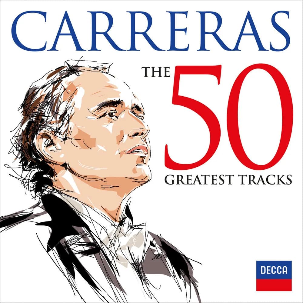José Carreras - The 50 Greatest Tracks (CD Doble 2CD nuevo) - Miniatura 1 en LEMM DJ Store