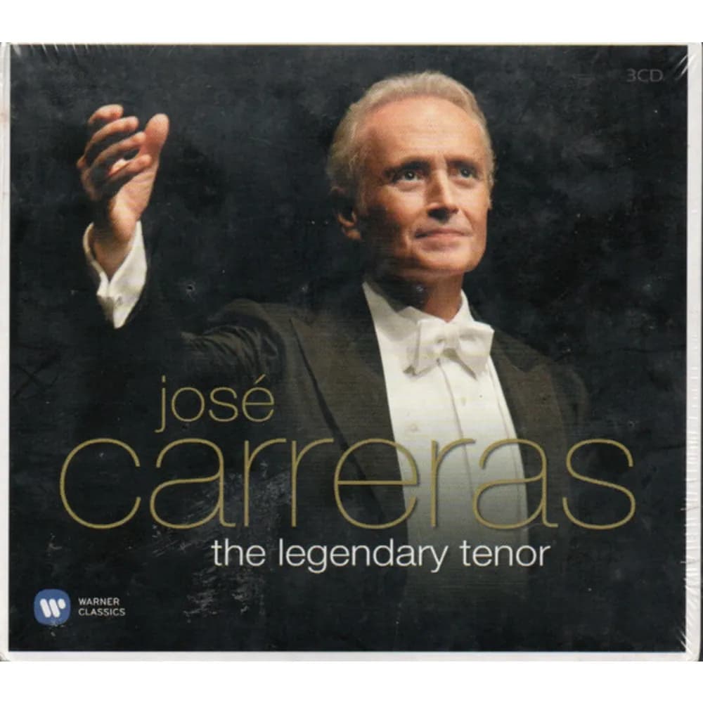 José Carreras - The Legendary Tenor (CD Triple (3CD) nuevo) - Miniatura 1 en LEMM DJ Store