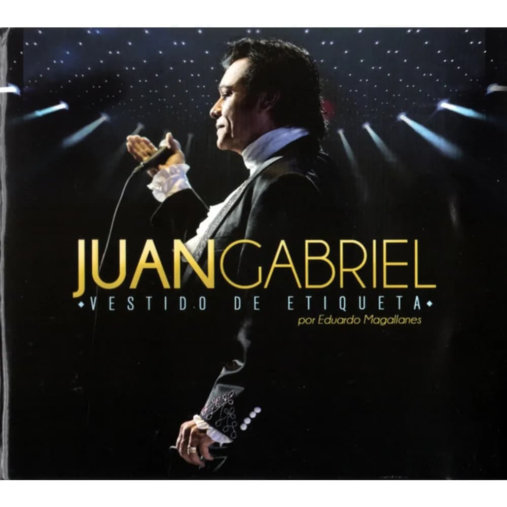 Juan Gabriel - Vestido De Etiqueta Por Eduardo Magallanes (CD Doble (2CD) + DVD nuevo) - Miniatura 1 en LEMM DJ Store