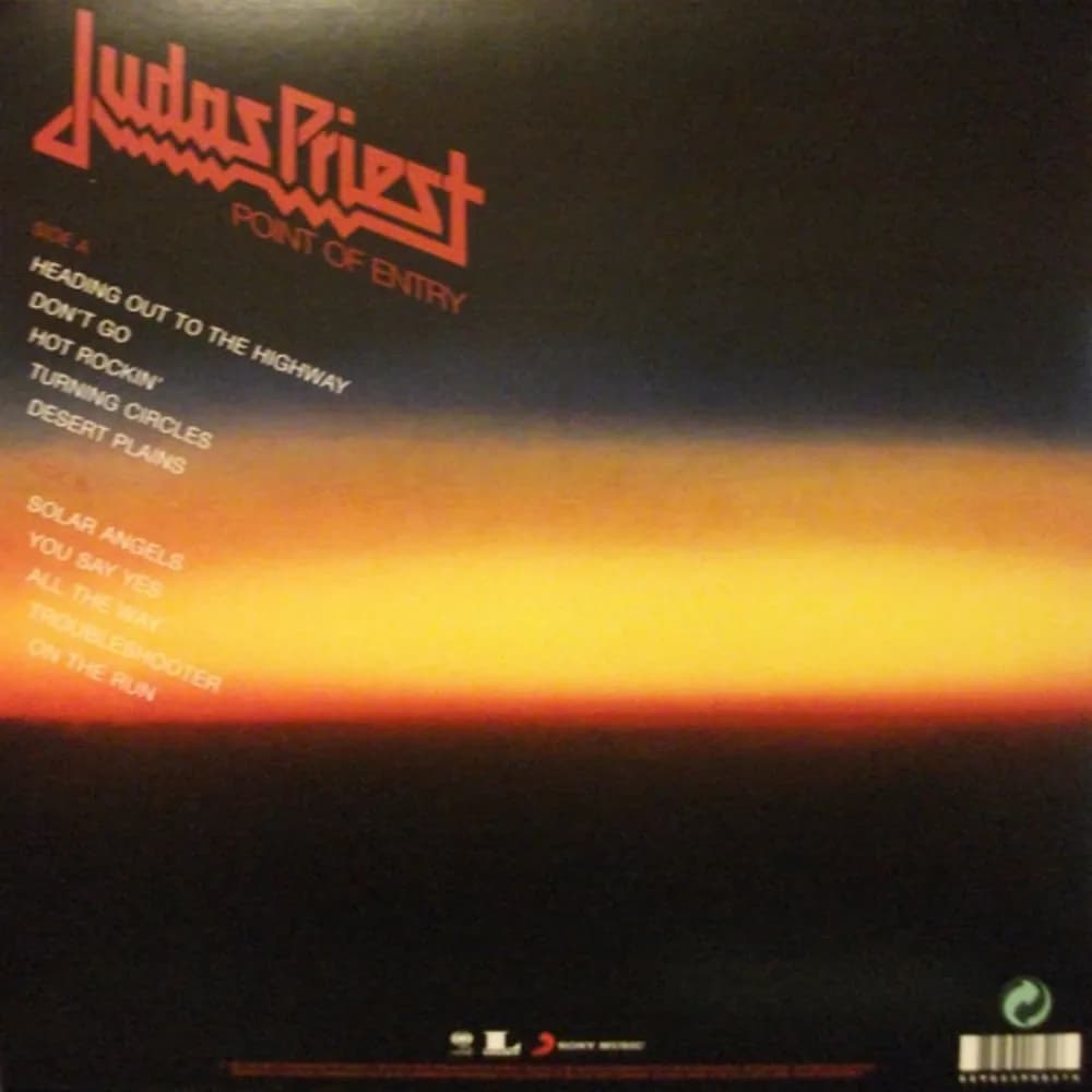 Judas Priest - Point Of Entry (LP nuevo) - Miniatura 1 en LEMM DJ Store