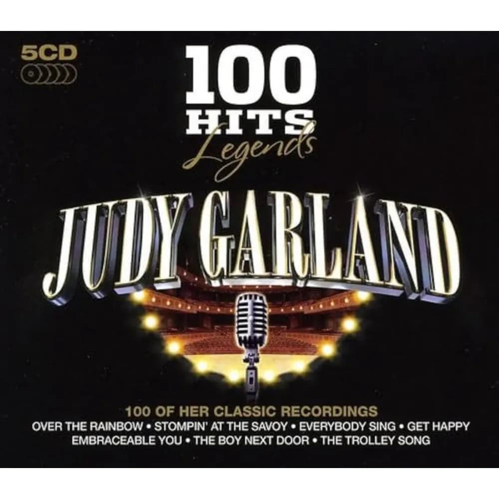 Judy Garland - 100 Hits Legends (CD (5CD) nuevo) - Miniatura 1 en LEMM DJ Store