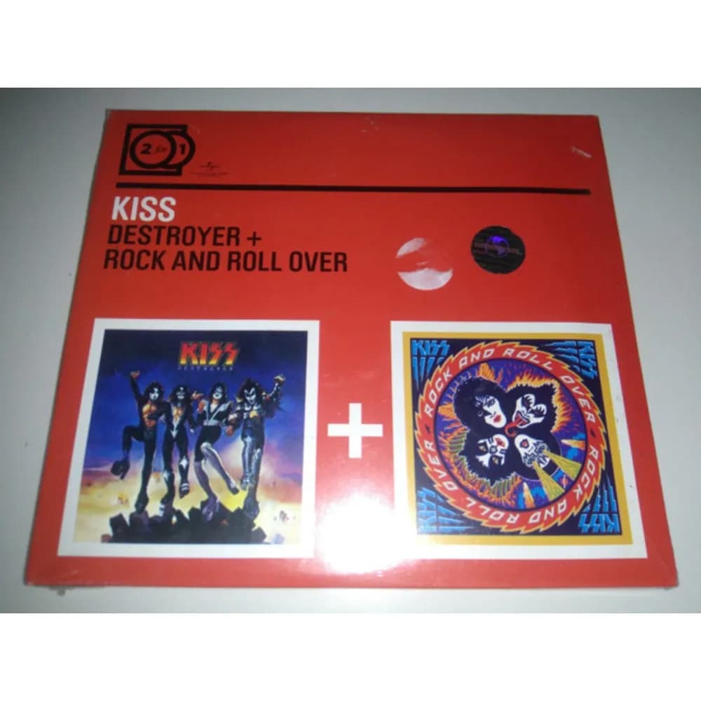 Kiss - Destroyer + Rock And Roll Over (CD nuevo) - Miniatura 1 en LEMM DJ Store